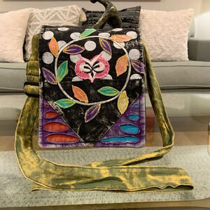 Rising International Owl Crossbody